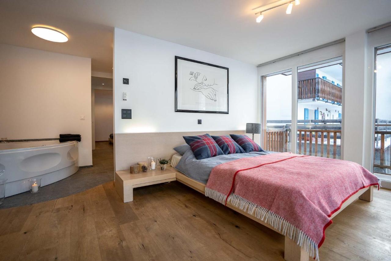 Modern Apartment With Matterhorn View Zermatt Exterior photo